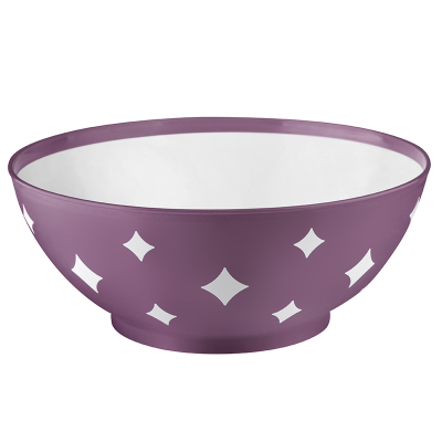 Star Round Bowl With Cover